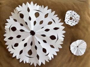 Homemade Snowflakes